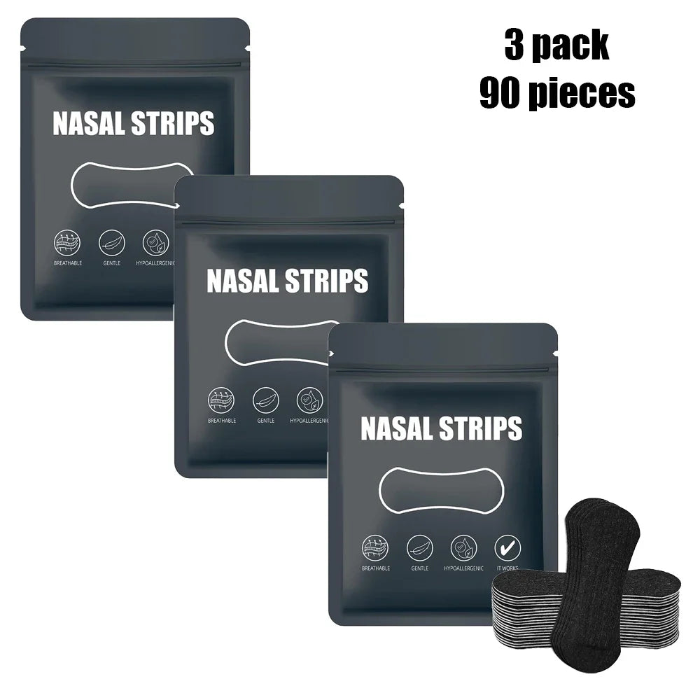 Anti Snoring Nose Strips for Breathing Correction Physical Expansion Breathable Nasal Patch Better Sleep Anti-Snoring Nasal Stri